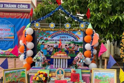 LIÊN ĐỘI TRƯỜNG TH VÕ THỊ SÁU TỔ CHỨC NGÀY HỘI ĐỌC SÁCH NĂM 2026